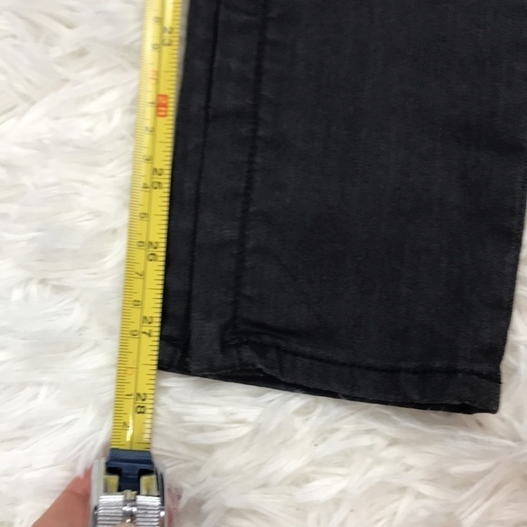 Rag & Bone Black Skinny Zipper Capri Jeans - Picture 10 of 12